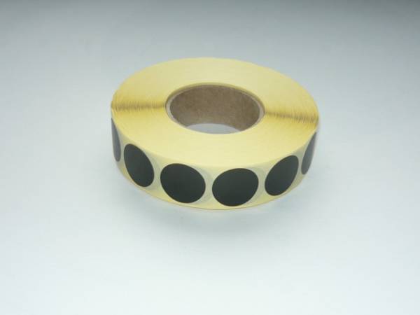 Zálepka terčová – 12 mm Černá